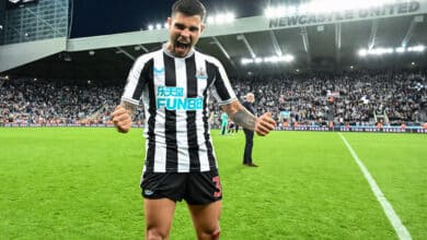 Bruno Guimarães, do Newcastle