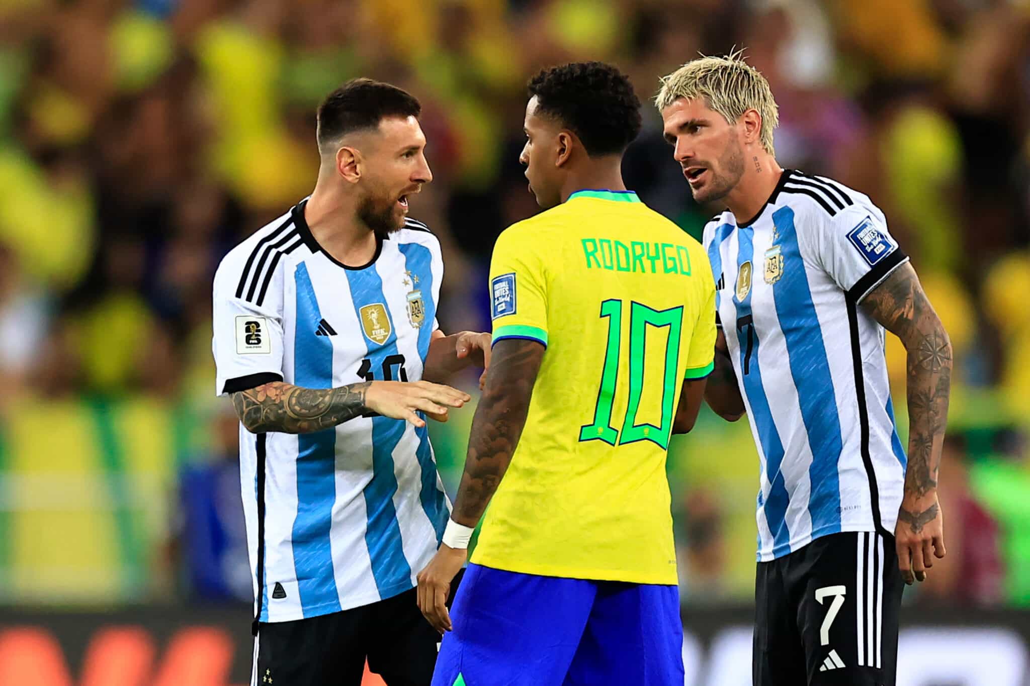 Brasil x Argentina naas Eliminatórias