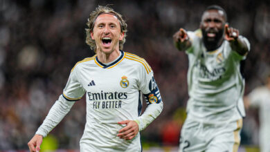 Modric em ação pelo Real Madrid