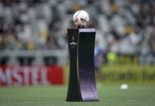 2ª rodada da Libertadores - bola da partida entre Atlético-MG e Rosario Central