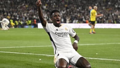 vini jr fez gol em mais uma final da Champions