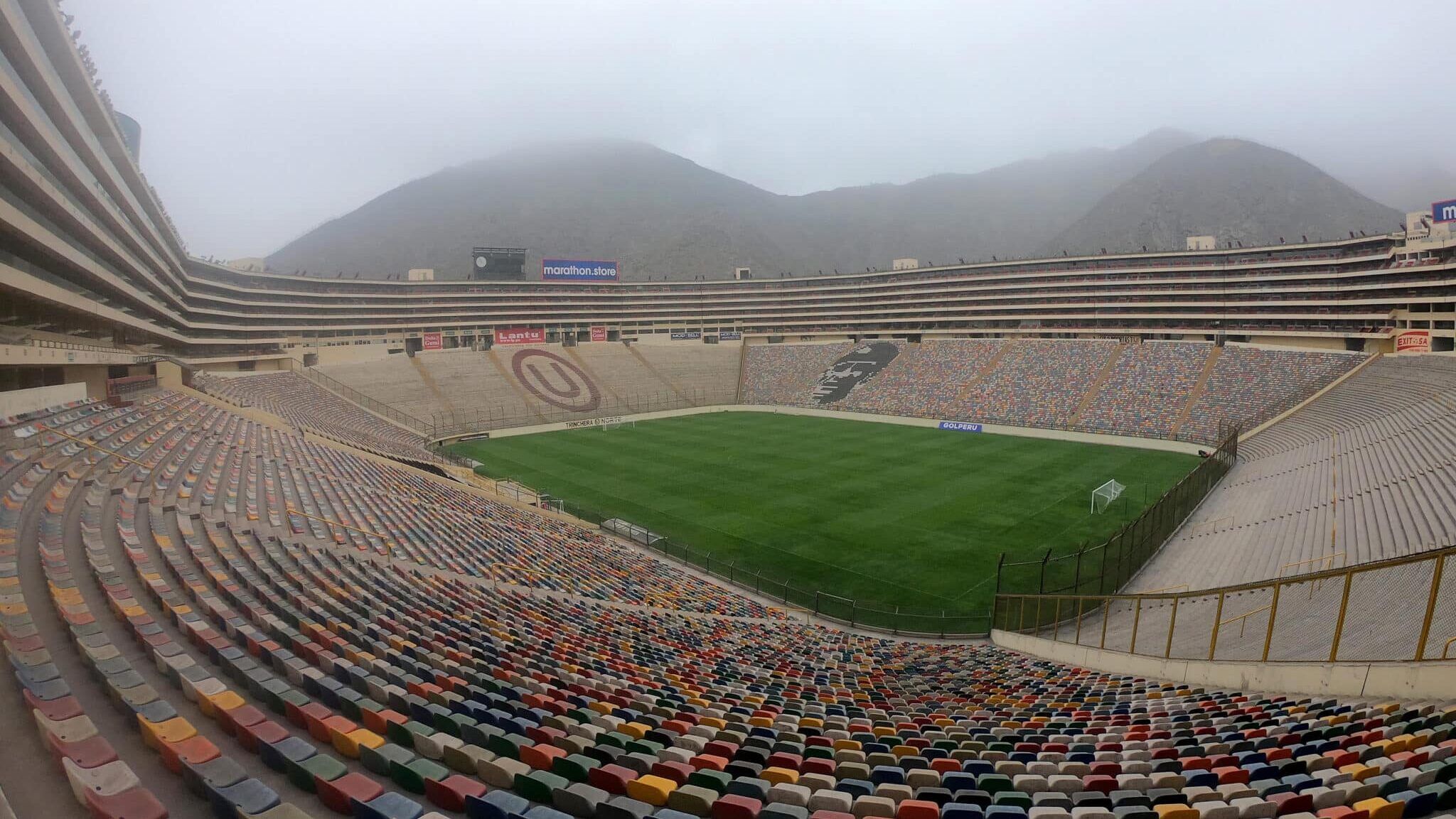 Estádio Monumental "U" de Lima, no Peru