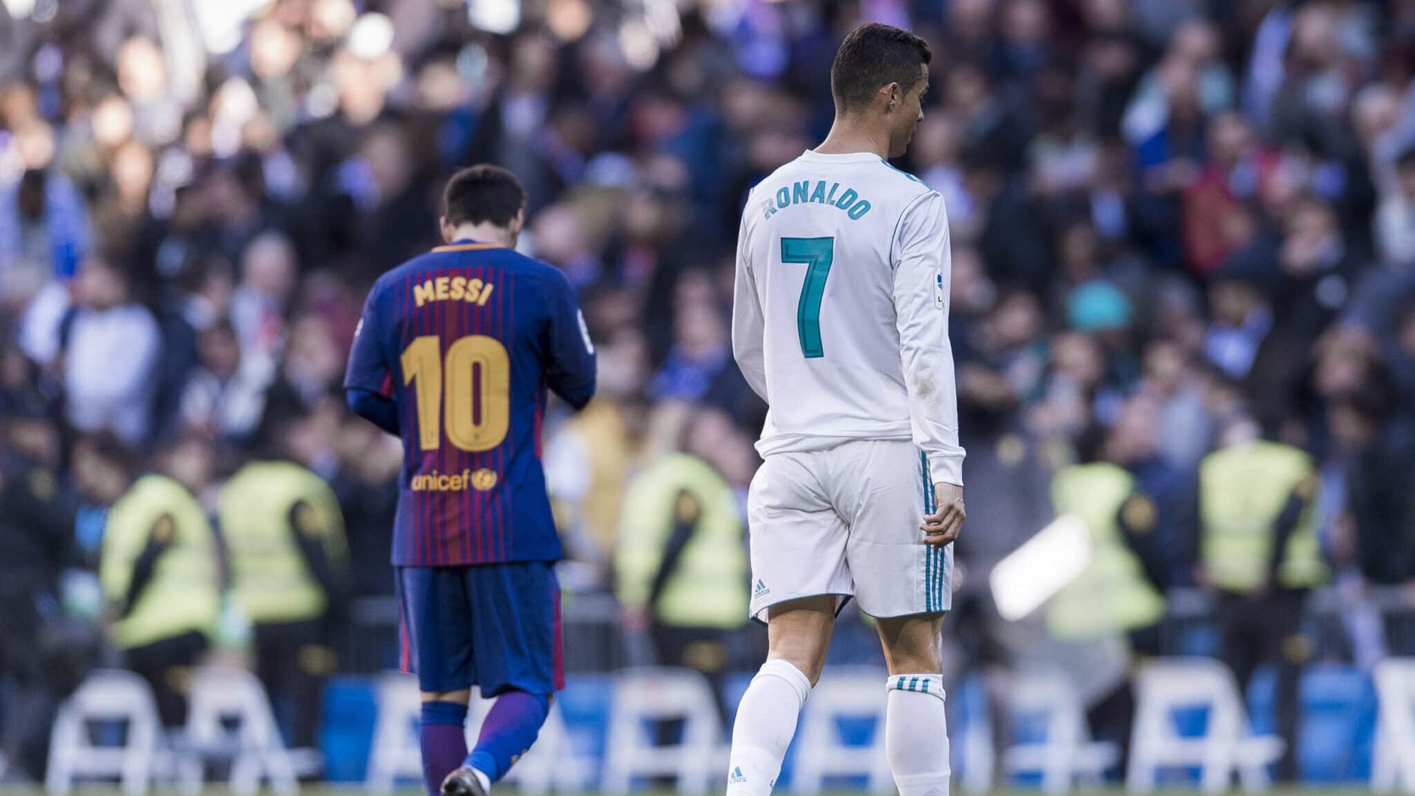 Messi e Cristiano Ronaldo