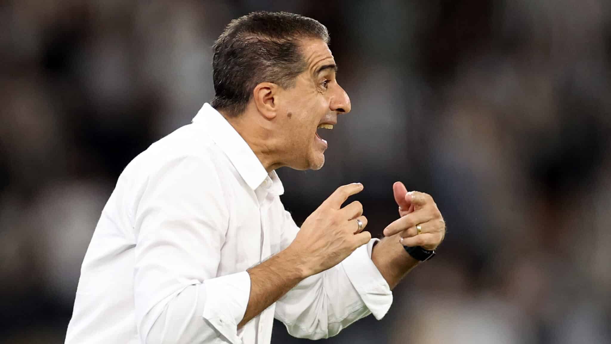 Renato Paiva durante partida do Botafogo