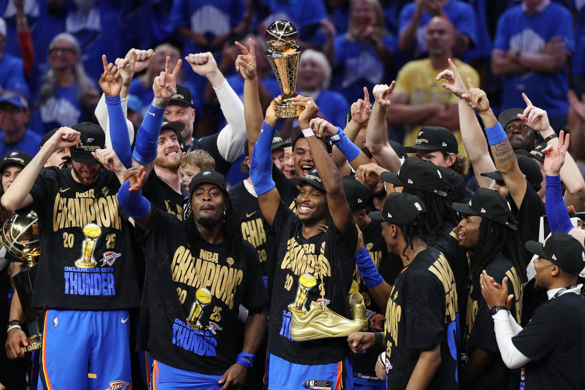 Jogadores do Oklahoma Thunder