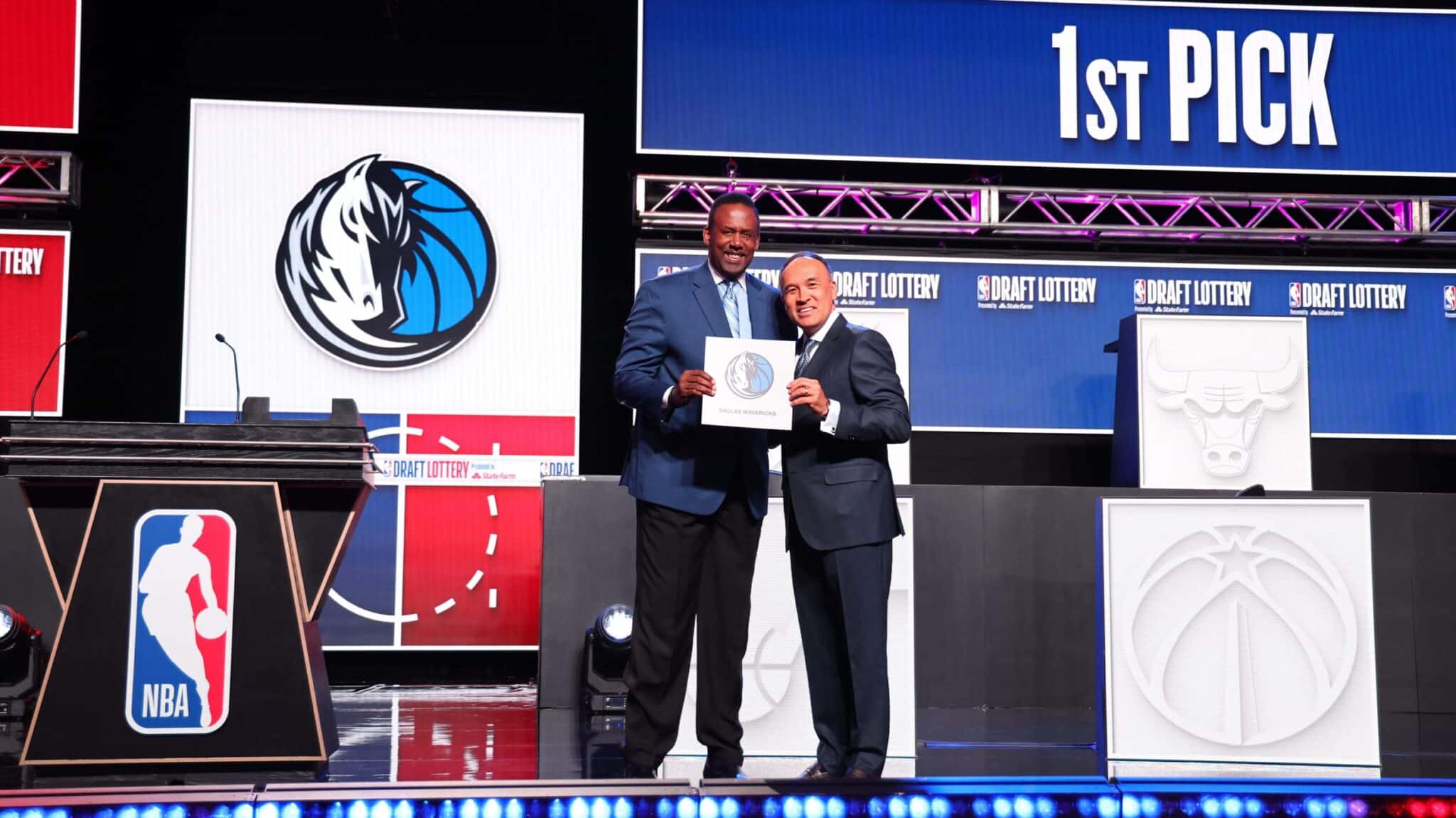 O Dallas Mavericks terá a primeira escolha no Draft de 2025 da NBA - Reprodução