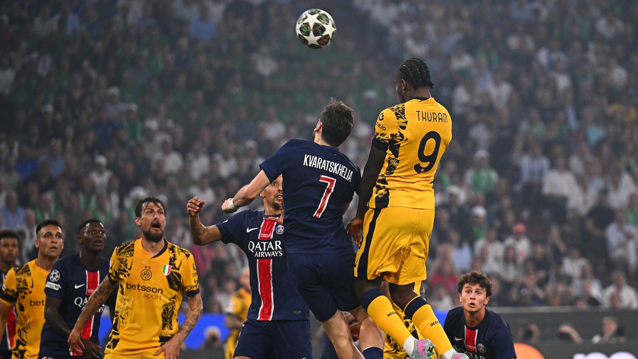 PSG x Inter na final da Champions
