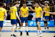 Brasil venceu a Alemanha pela última rodada da fase preliminar da Liga das Nações de Vôlei Masculino - Divulgação / FIVB
